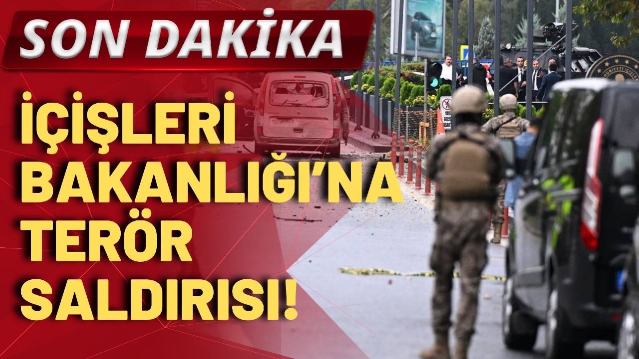 Son Dakika Ankara’da Terör Saldırısı Ali Yerlikaya’dan Ilk Açıklama