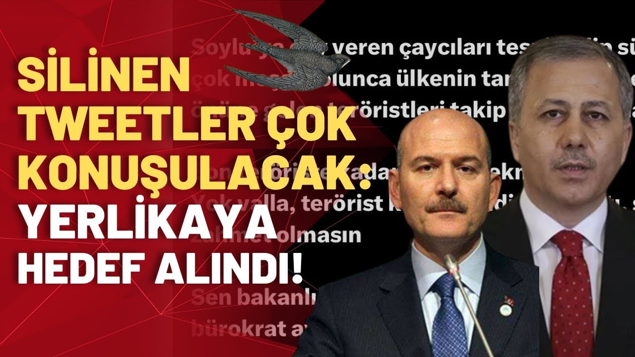 Süleyman Soylu’ya yakın hesaplar Ali Yerlikaya’yı hedef aldı!