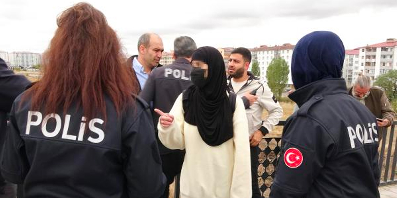 'Mahrem' Dedi, Polise Açık Saçlı Kimliğini Göstermedi