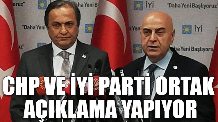 Kılıçdaroğlu-Akşener görüşmesi: İki partiden ortak açıklama