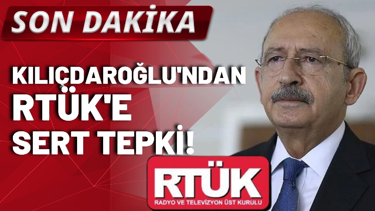 Kılıçdaroğlu'ndan RTÜK'e tepki: Sözlerine katılmasanız da 'Teröre hizmet' iftirası atamazsınız!