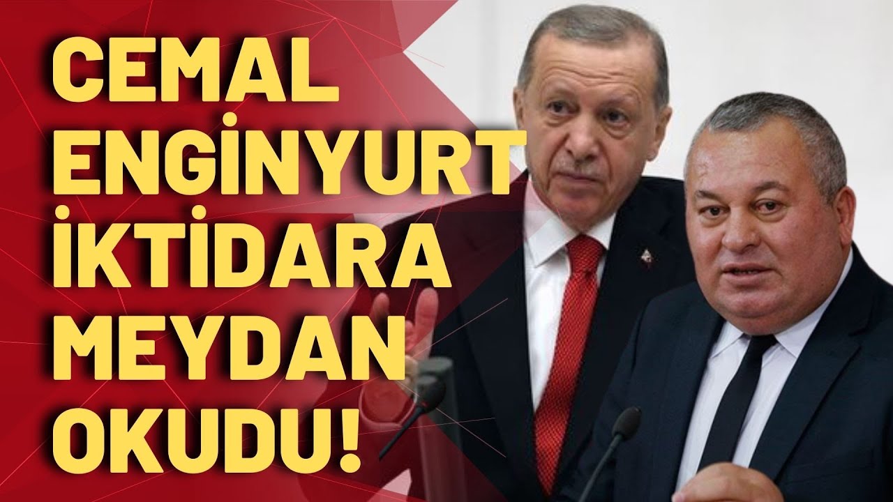 Cemal Enginyurt'tan dokunulmazlık fezlekesine sert tepki: Gönül rahatlığıyla kaldırabilirler!