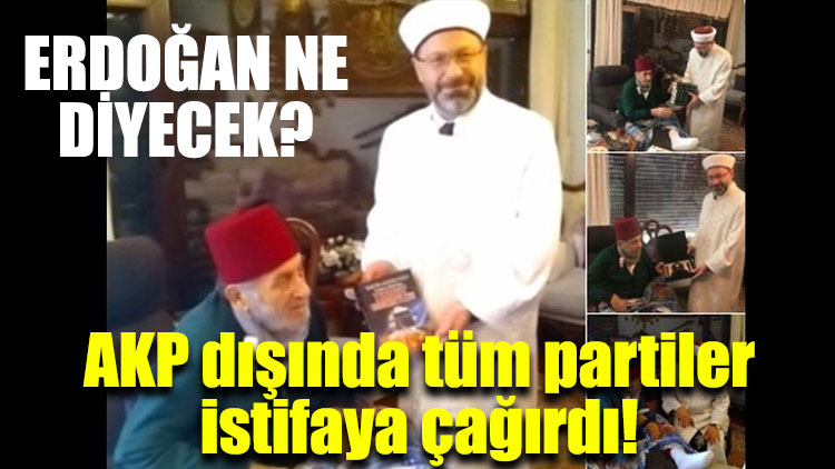 AKP dışında tüm partiler istifaya çağırdı! Erdoğan ne diyecek?