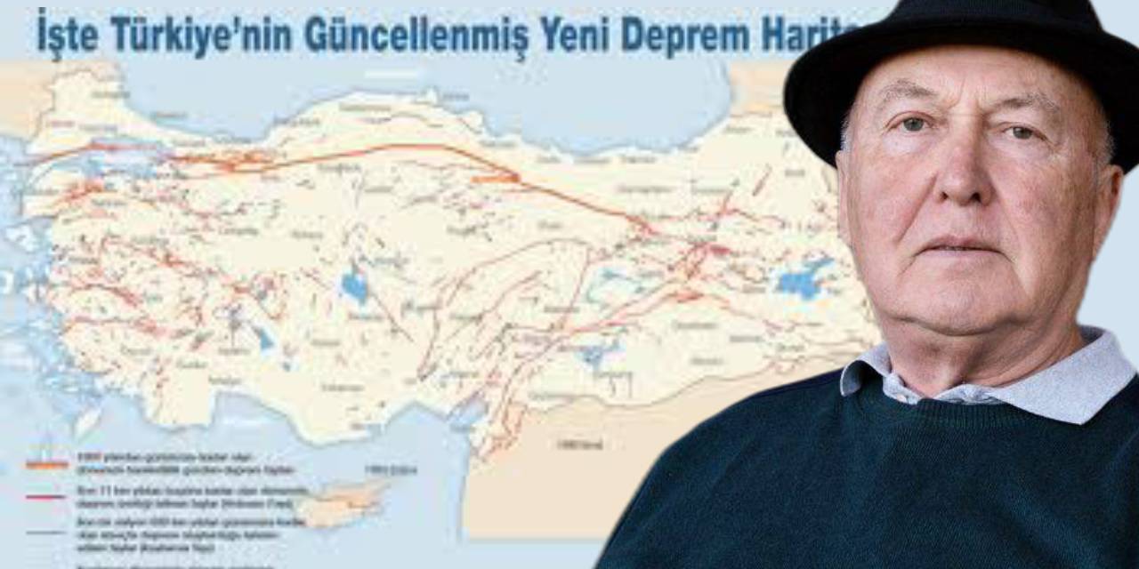Ahmet Ercan Güncellenen Fay Haritasını Paylaşarak, Uyardı