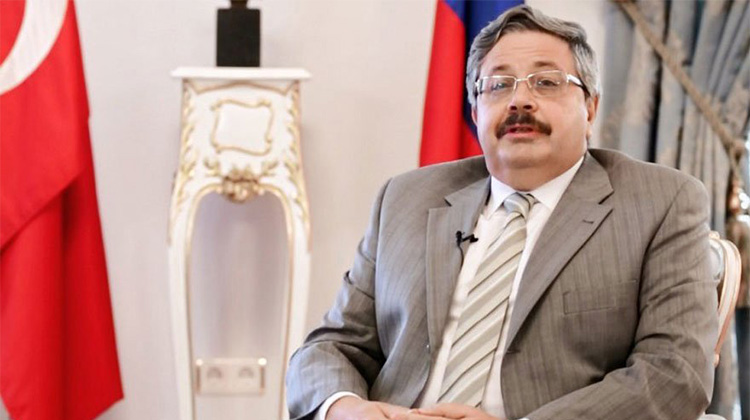 Rusya'nın yeni Ankara Büyükelçisi Aleksey Yerhov Ankara'ya geldi