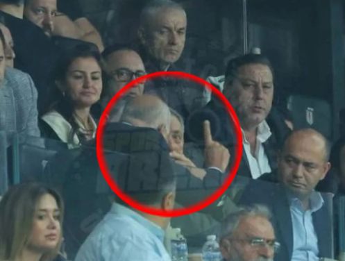 Federasyon Başkanı Beşiktaş başkanına parmak salladı mı?