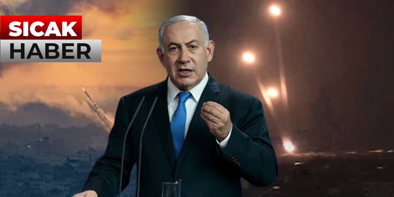 İsrail Gazze'yi Vurmaya Başladı! Netanyahu: Taş Yığınına Çevireceğiz