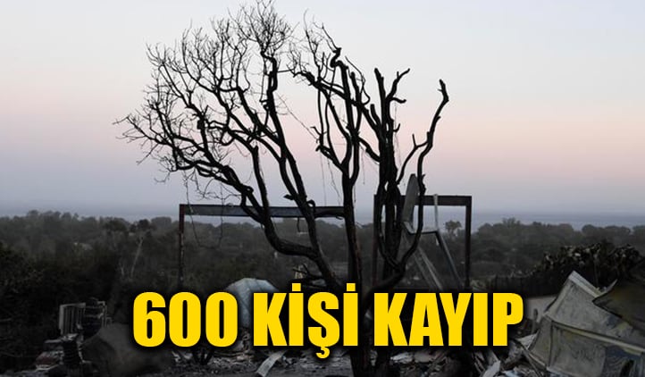 Bilanço ağır: 600'den fazla kişi kayıp