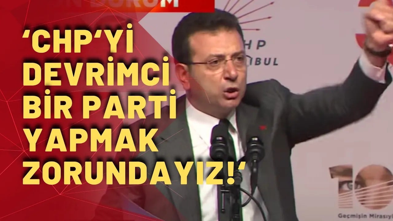 Ekrem İmamoğlu, CHP İstanbul Kongresi'nde: Bu yolculuk zafere giden yolculuk!