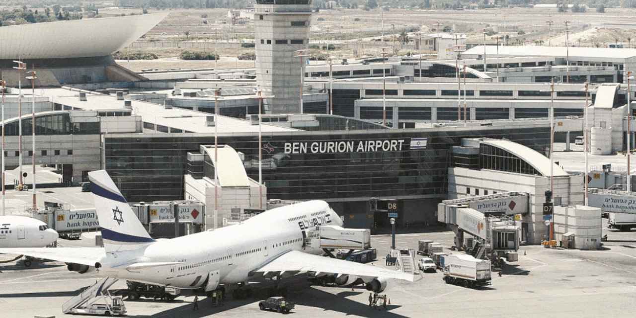 İsrail'de uçuşlar iptal edildi: Havalimanında büyük kaos