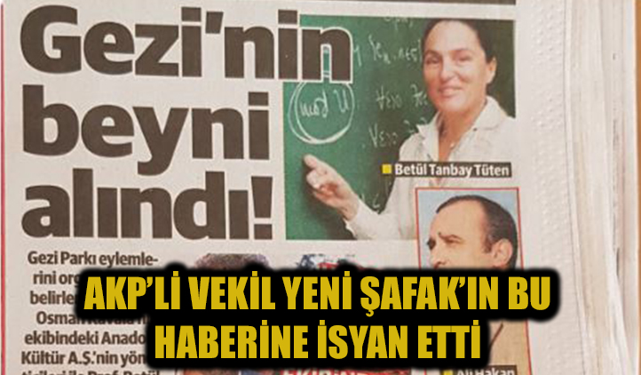 AKP Milletvekili Yeni Şafak'ın akademisyenlere operasyon haberine isyan etti: Adalet hepimize lazım