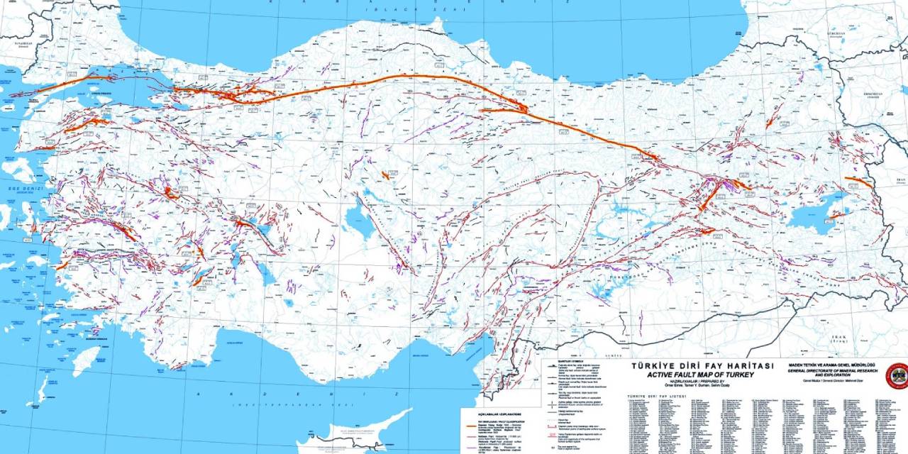 Türkiye Diri Fay Haritası'na itirazı var: 'Deprem potansiyelini tam olarak yansıtmıyor'