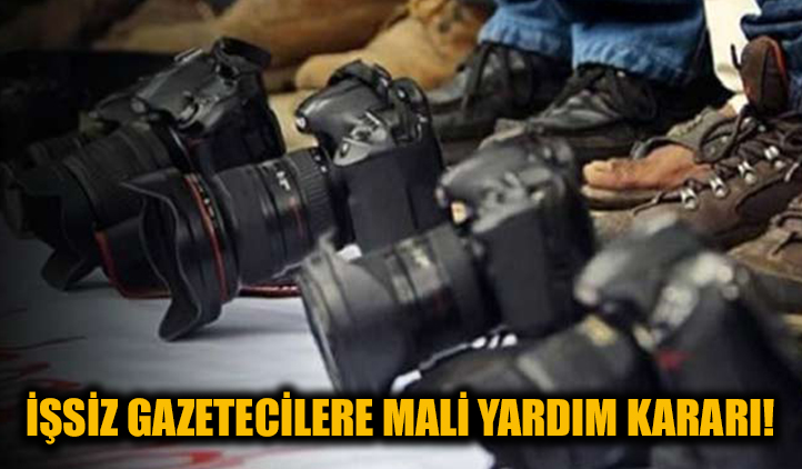 İşsiz gazeteciler çok sevinecek! İşsiz kalan medya çalışanlarına 2.3 milyon euro yardım
