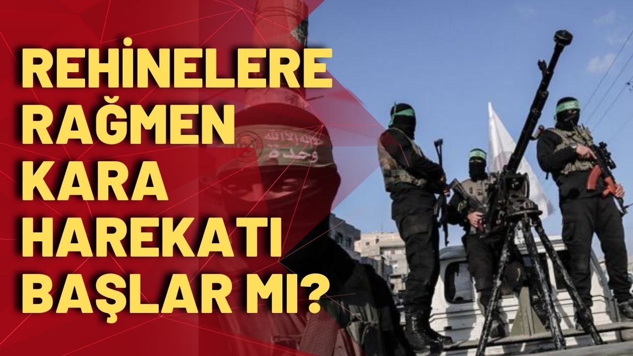 İsrail 130 rehineye rağmen kara harekatına başlar mı? Nimet Kıraç Kudüs'ten aktarıyor!