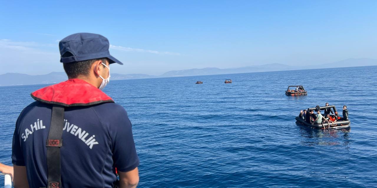 Yunanistan, 91 Düzensiz Göçmeni Türk Kara Sularına İtti