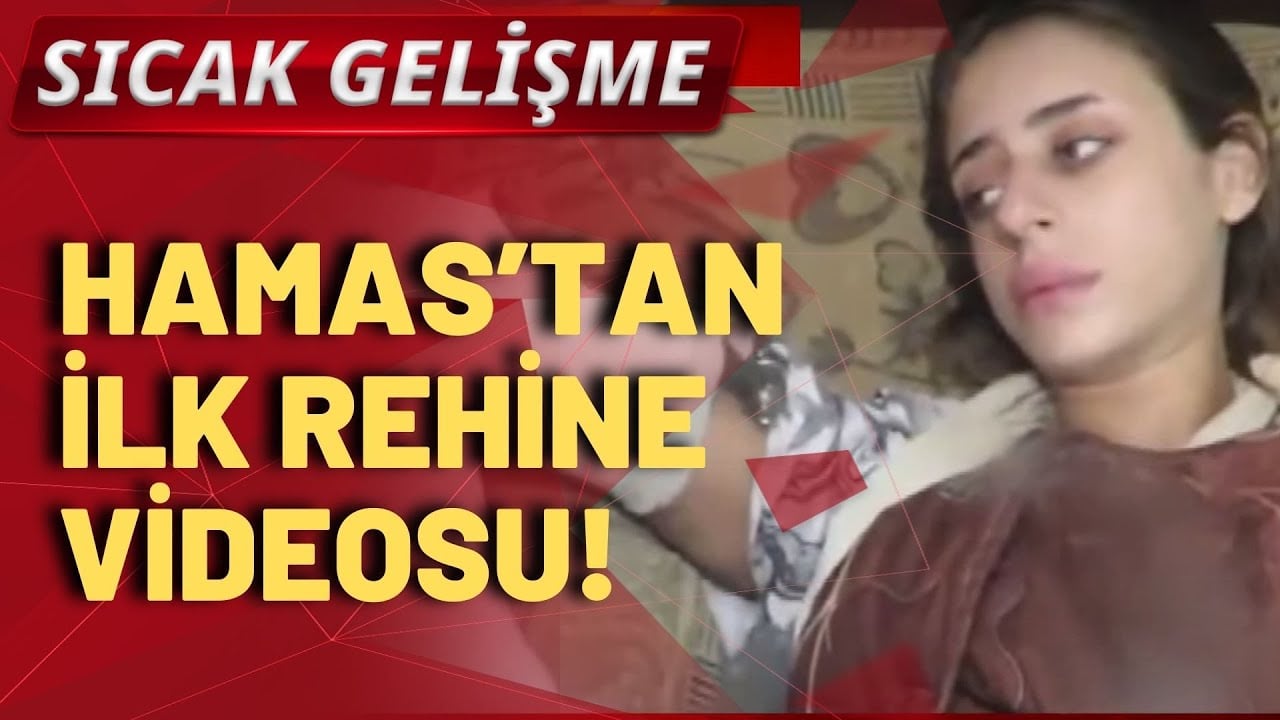 SICAK GELİŞME! Hamas'tan rehine videosu: Fransız-İsrailli rehine evine dönmek istediğini söyledi!