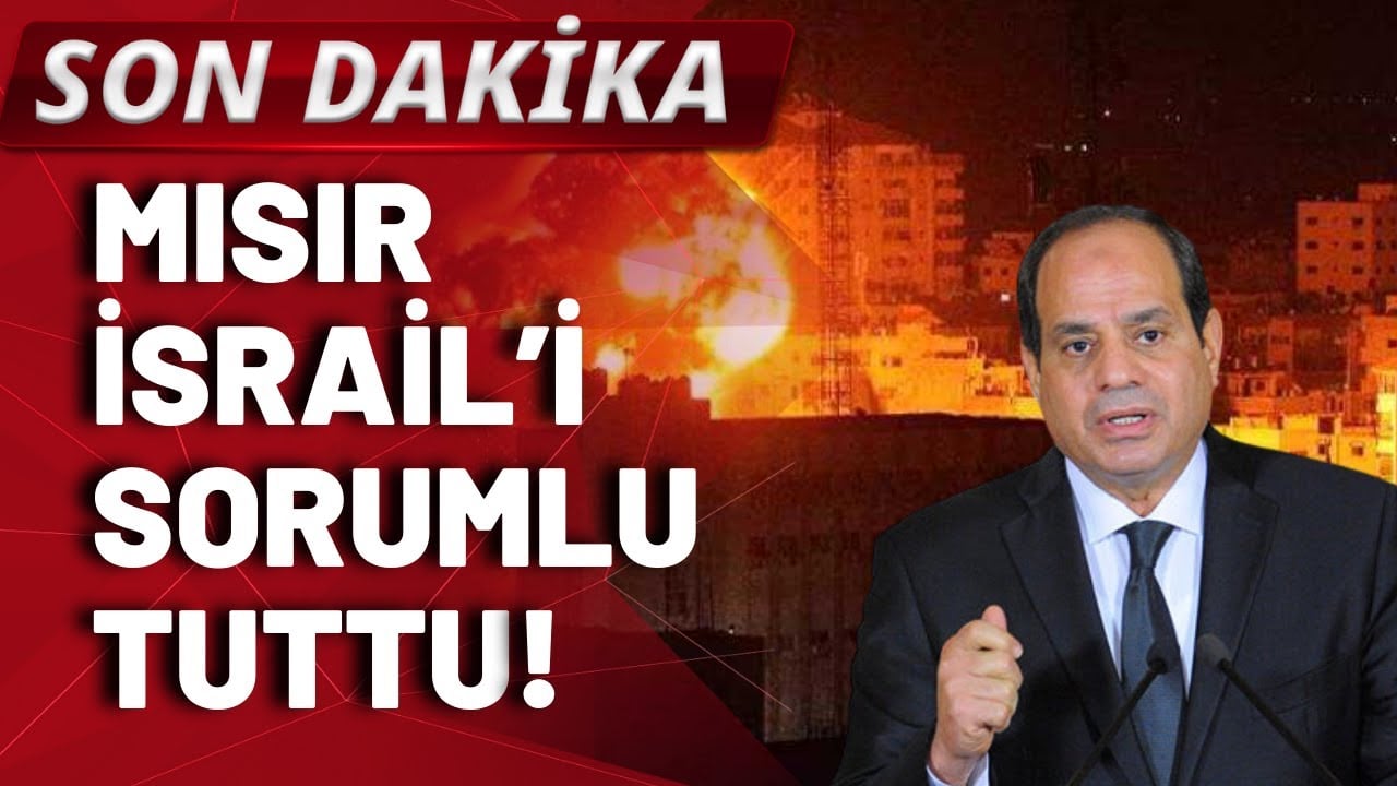 Mısır Dışişleri Bakanlığı: Sivillerin kasti bombalanması uluslararası hukukun ihlalidir!