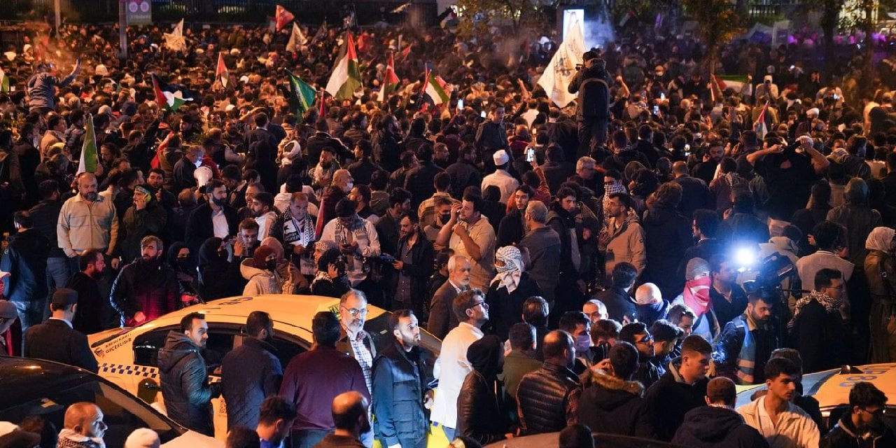 İstanbul'daki İsrail Protestosunda Bir Kişi Öldü, 5 Kişi Gözaltına Alındı