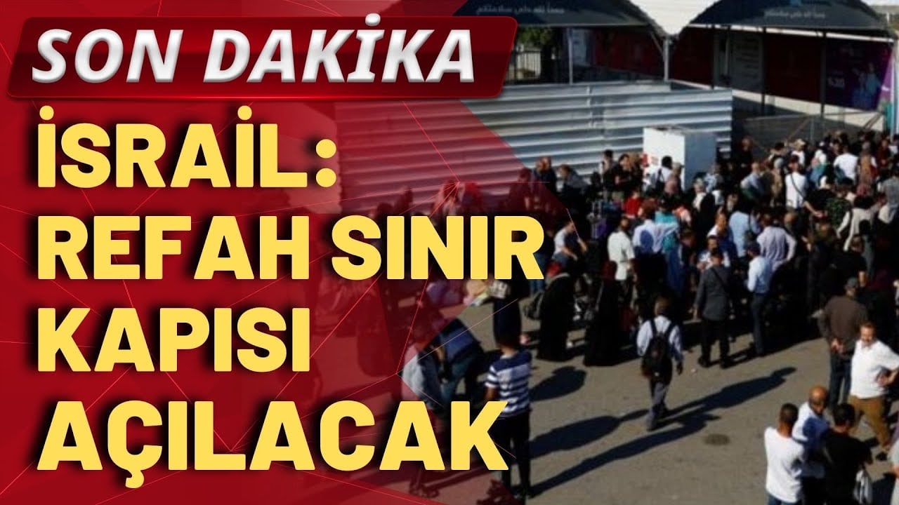 SON DAKİKA! İsrail: Gazze'ye insani yardım geçişine engel olmayacağız