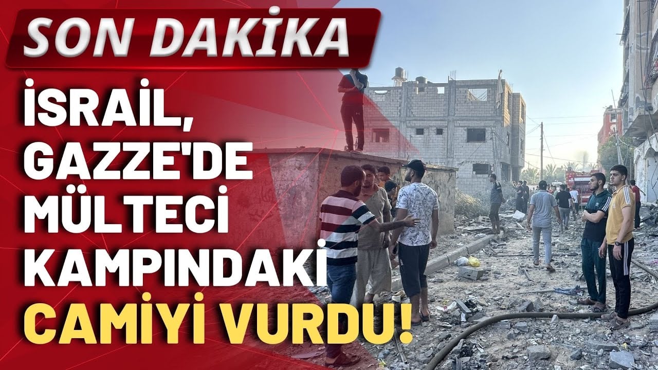 SON DAKİKA! İsrail, Gazze Şeridi'ndeki Camiyi vurdu: Çok sayıda ölü ve yaralı var!