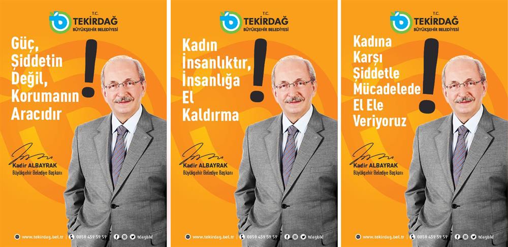 Başkan Kadir Albayrak'tan 'Kadına Yönelik Şiddetle Mücadele Günü' mesajı