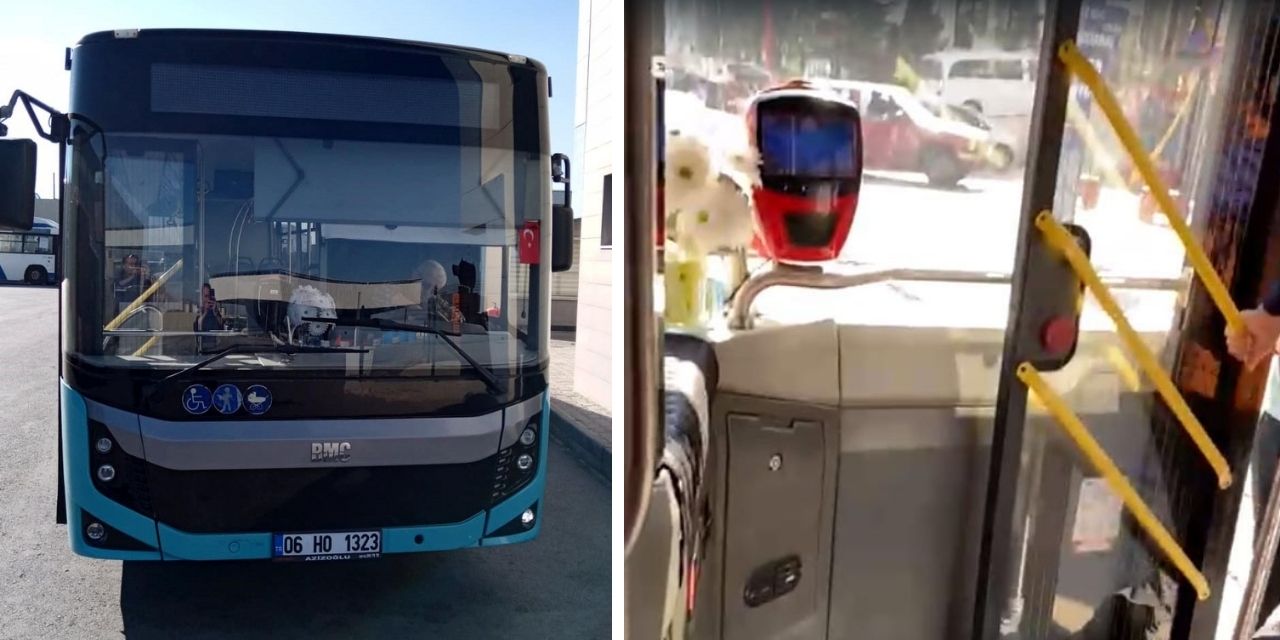 Şoför, Engelliyi 'Bindiklerine Say' Diyerek Otobüse Almadı