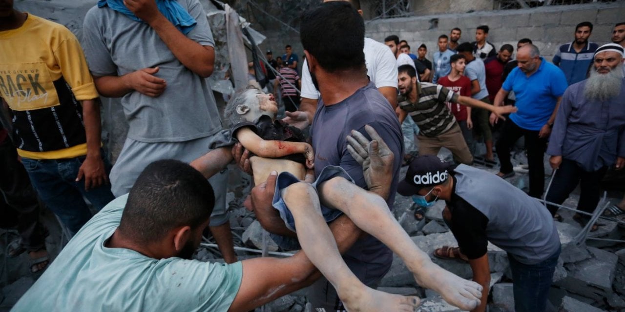 Gazze'de 720'si Çocuk Bin 400 Kişi Kayıp