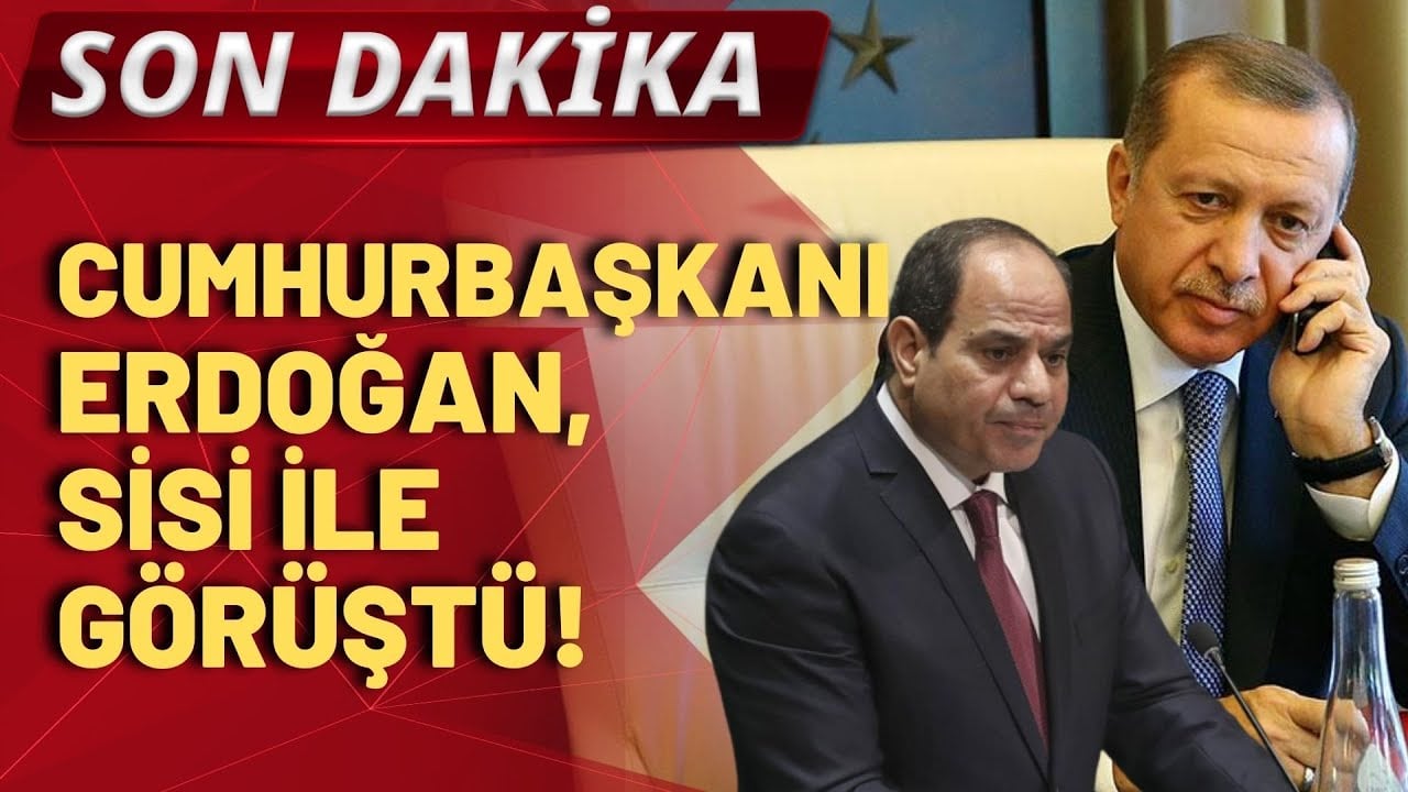 SON DAKİKA! Cumhurbaşkanı Erdoğan, Mısır Cumhurbaşkanı Sisi ile görüştü! İşte detaylar...