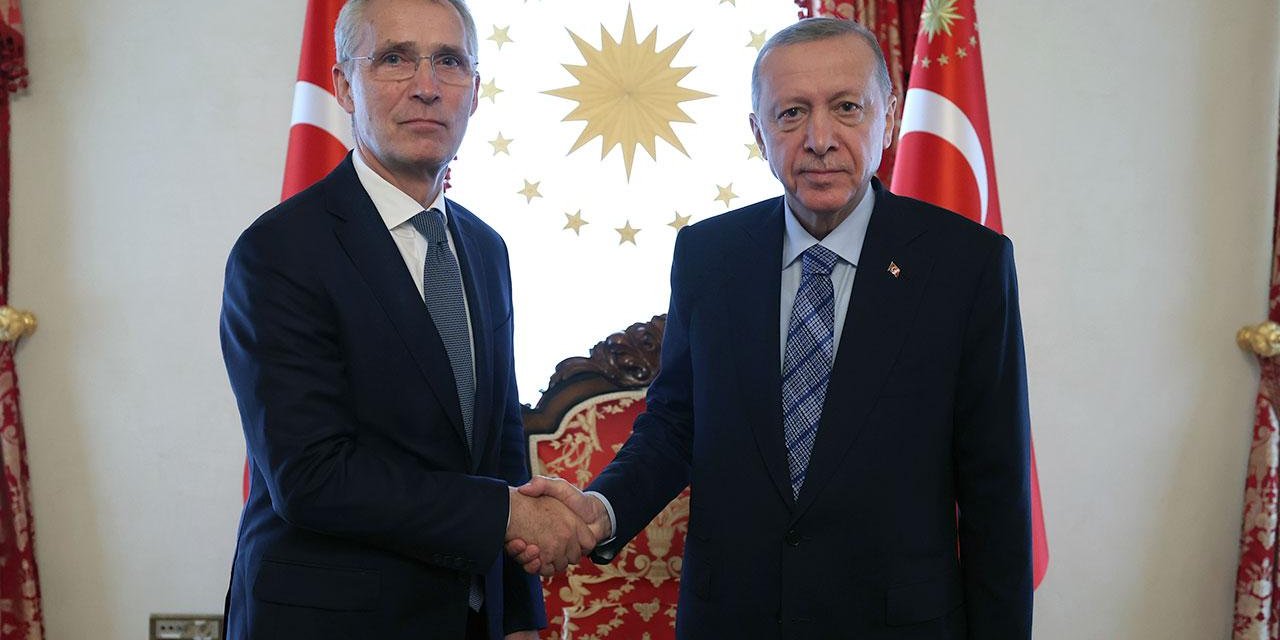 Filistin Diplomasisi: Cumhurbaşkanı Erdoğan ve Stoltenberg Görüştü