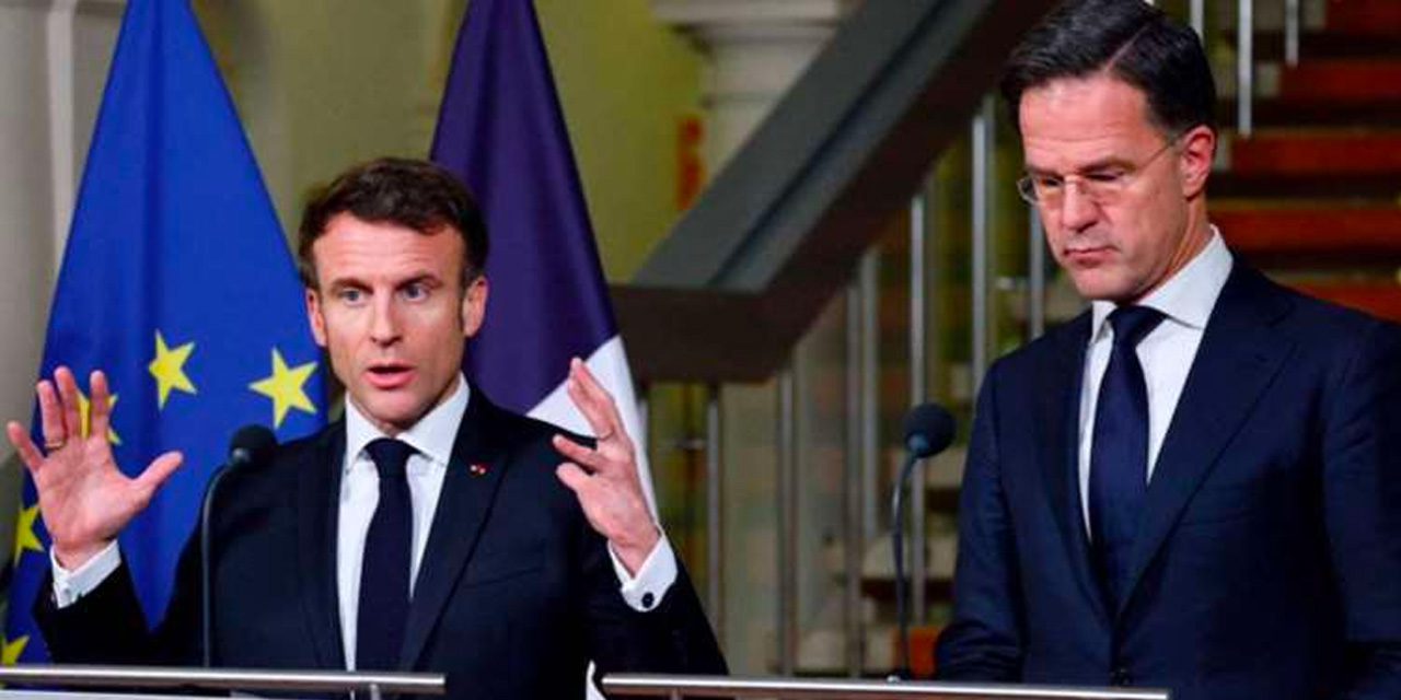 Fransa Cumhurbaşkanı Macron ve Hollanda Başbakanı Rutte, İsrail'e gidiyor!