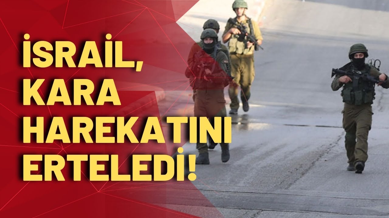 İsrail’den Gazze’ye yönelik kara harekatı açıklaması: ABD gelene kadar…