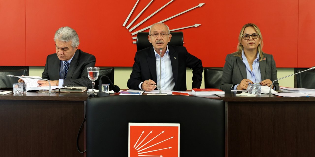 CHP'de Parti Meclisi Toplantısı