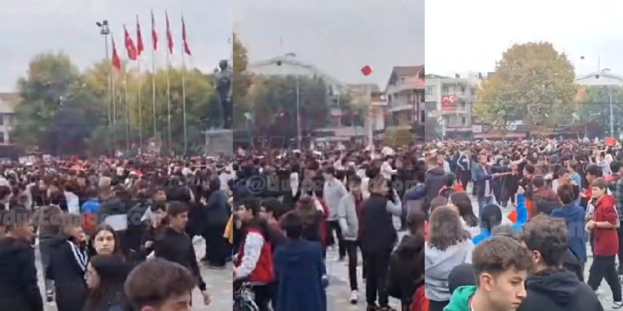 Türk Bayrağı Rekor Denemesi Hüsranla Bitti: 3 Saat Sonunda Onlarca Öğrenci Hastaneye Kaldırıldı