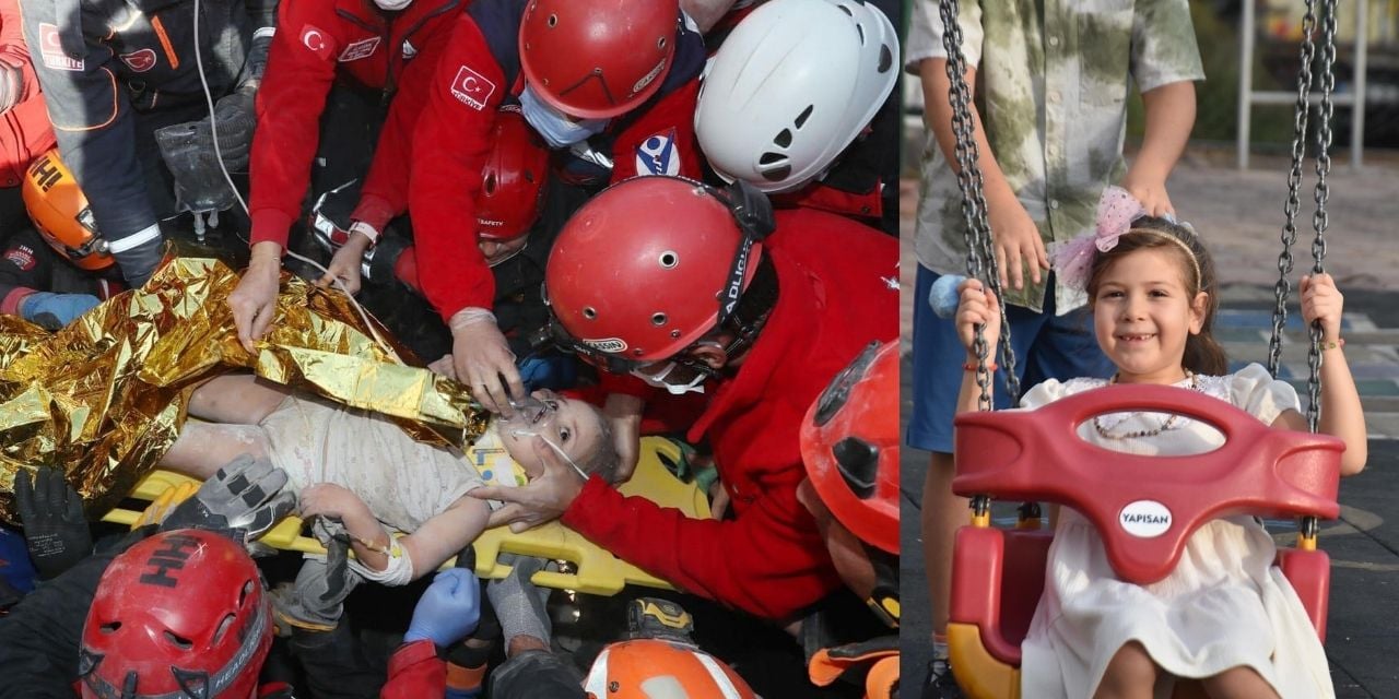 Herkese Umut Olmuştu: İzmir depreminin simgesi Ayda Bebek Büyüyor...