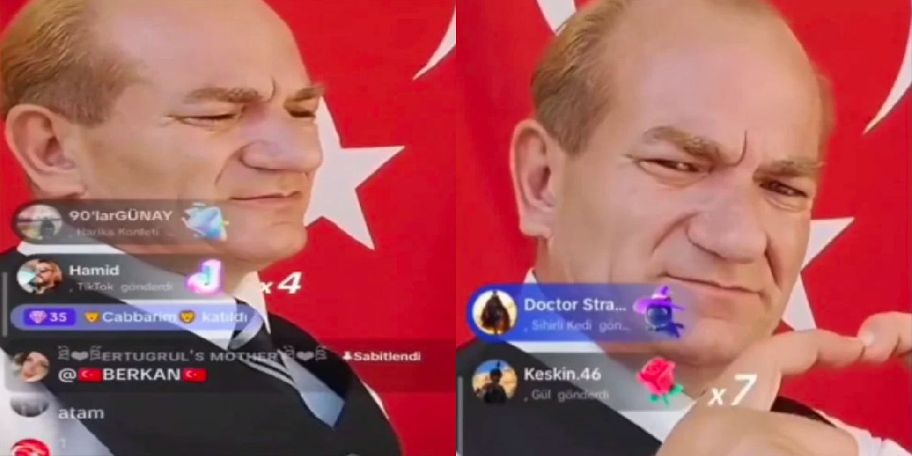 Bunu Da Gördük! TikTok'ta 'Sahte' Atatürk 1 Saatte 500 Bin TL Topladı