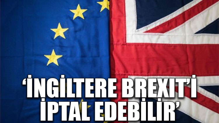 'İngiltere Brexit'i iptal edebilir'