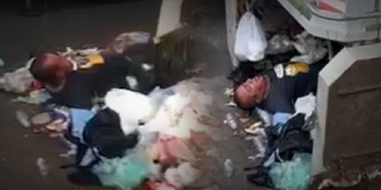 Kadıköy'de İki Gün Boyunca Çöp Konteynerinde Yaşadı