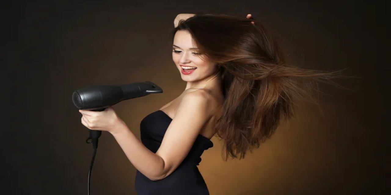 Saç kurutma makinesiyle saç kurutmanın altın kuralları