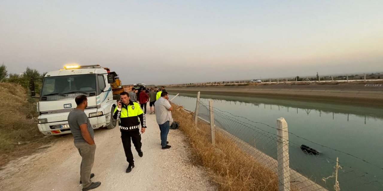 Traktör Sulama Kanalına Uçtu: 1 Ölü, 1 Yaralı!