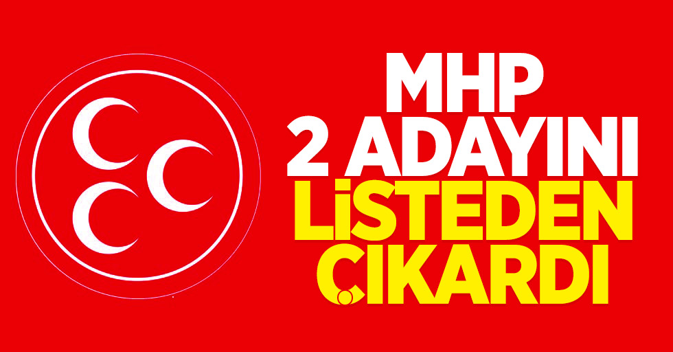 MHP, Erzurum ve Denizli'de aday çıkarmaktan vazgeçti