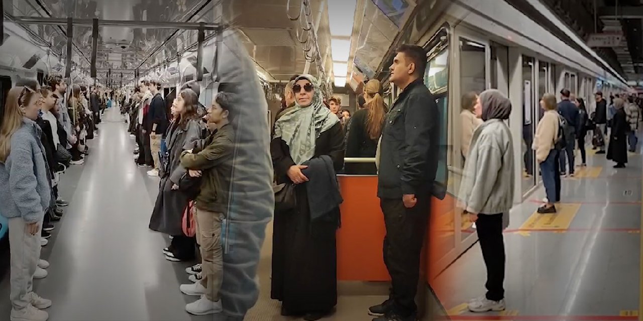 İmamoğlu paylaştı: “9’u 5 geçe İstanbul metroları…”