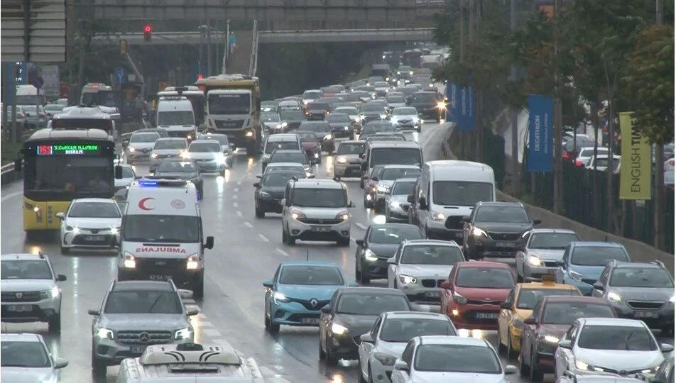 İstanbul'da Trafik Yüzde 70'i Geçti
