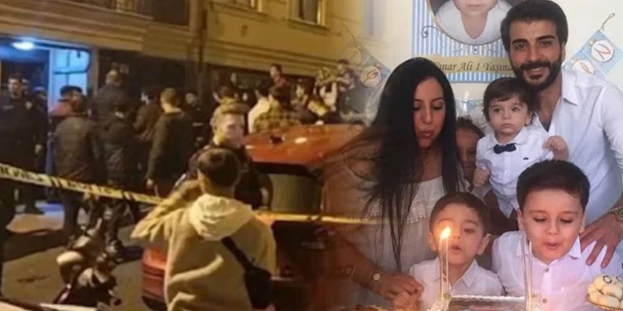 Beyoğlu'nda Öldürülen Anne Ve Çocuklarına Acı Veda! Yakınları Gözyaşlarına Boğuldu