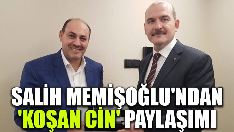 Salih Memişoğlu'ndan 'koşan cin' paylaşımı