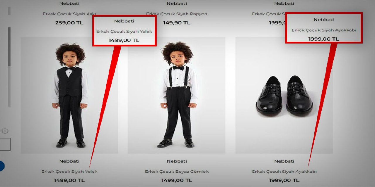Nebbati Markası Çocuk Giyimi İşine Girdi! Fiyatlar Kopuyor!