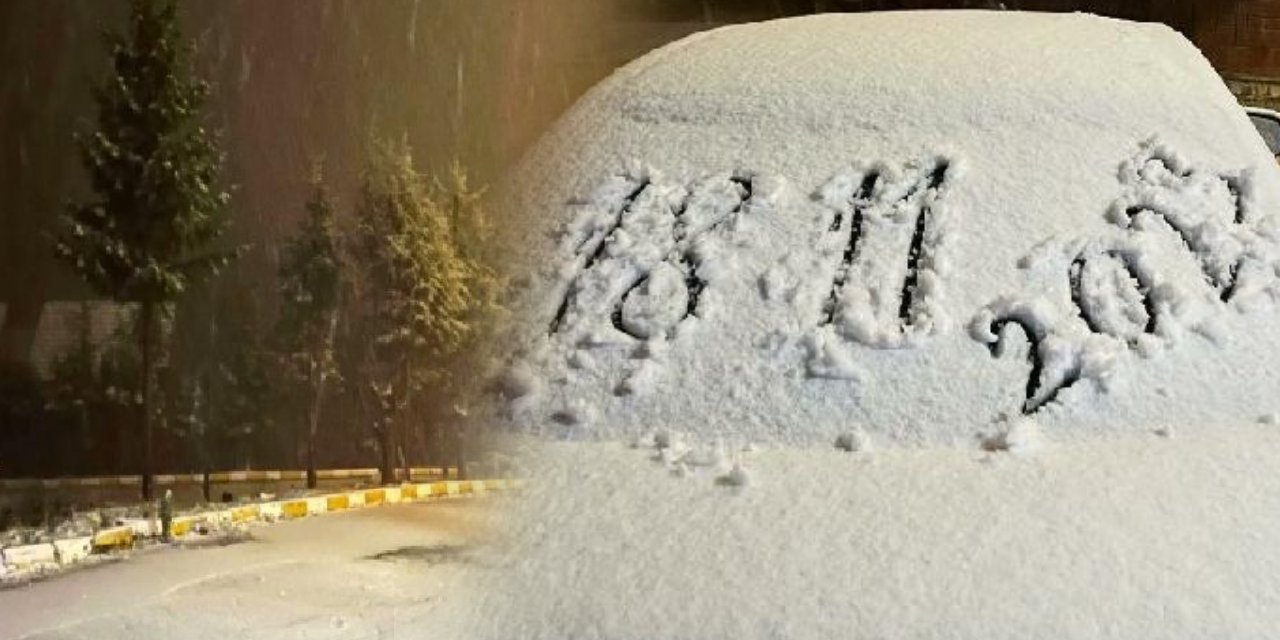 Kartepe'ye İlk Kar Düştü!