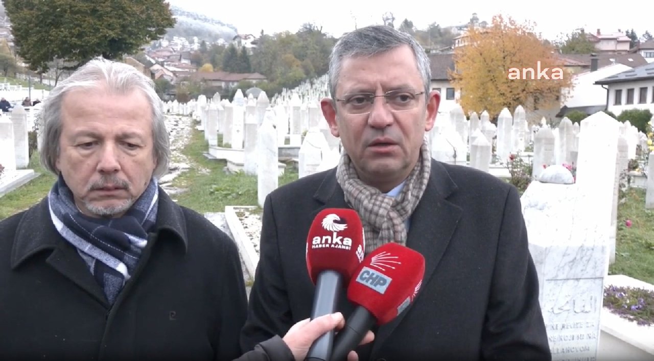 CHP Lideri Saraybosna'da: Unutulan katliamlar tekrarlanır