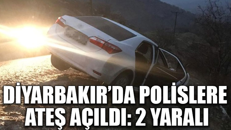 Diyarbakır’da polislere ateş açıldı: 2 yaralı