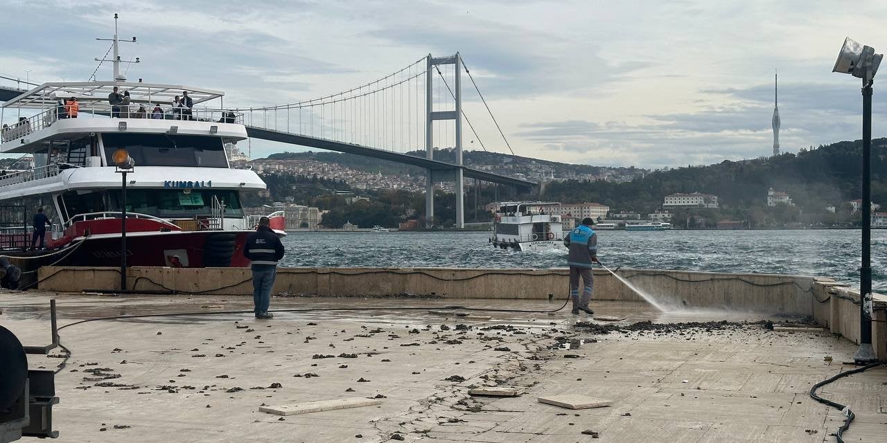 Büyük Mecidiye Camisi'ni Lodos Vurdu