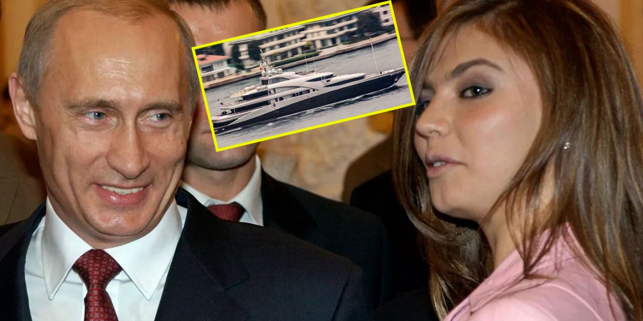 Putin ve Sevgilisi Alina'nın Aşk Yuvası Lüks Yat İstanbul'da Mı?